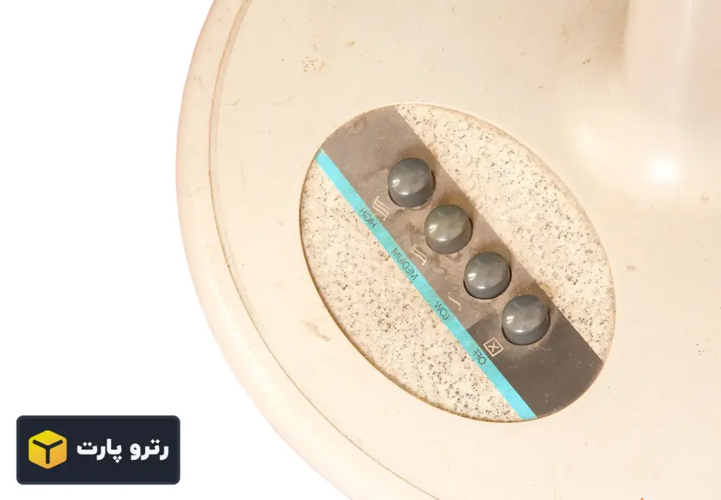 قطع اتصال یا خرابی دکمه چرخش