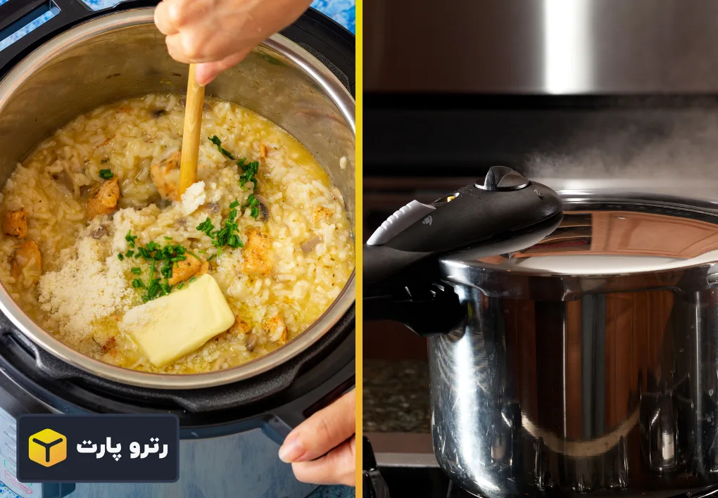 تفاوت ساختار زودپز برقی و گازی