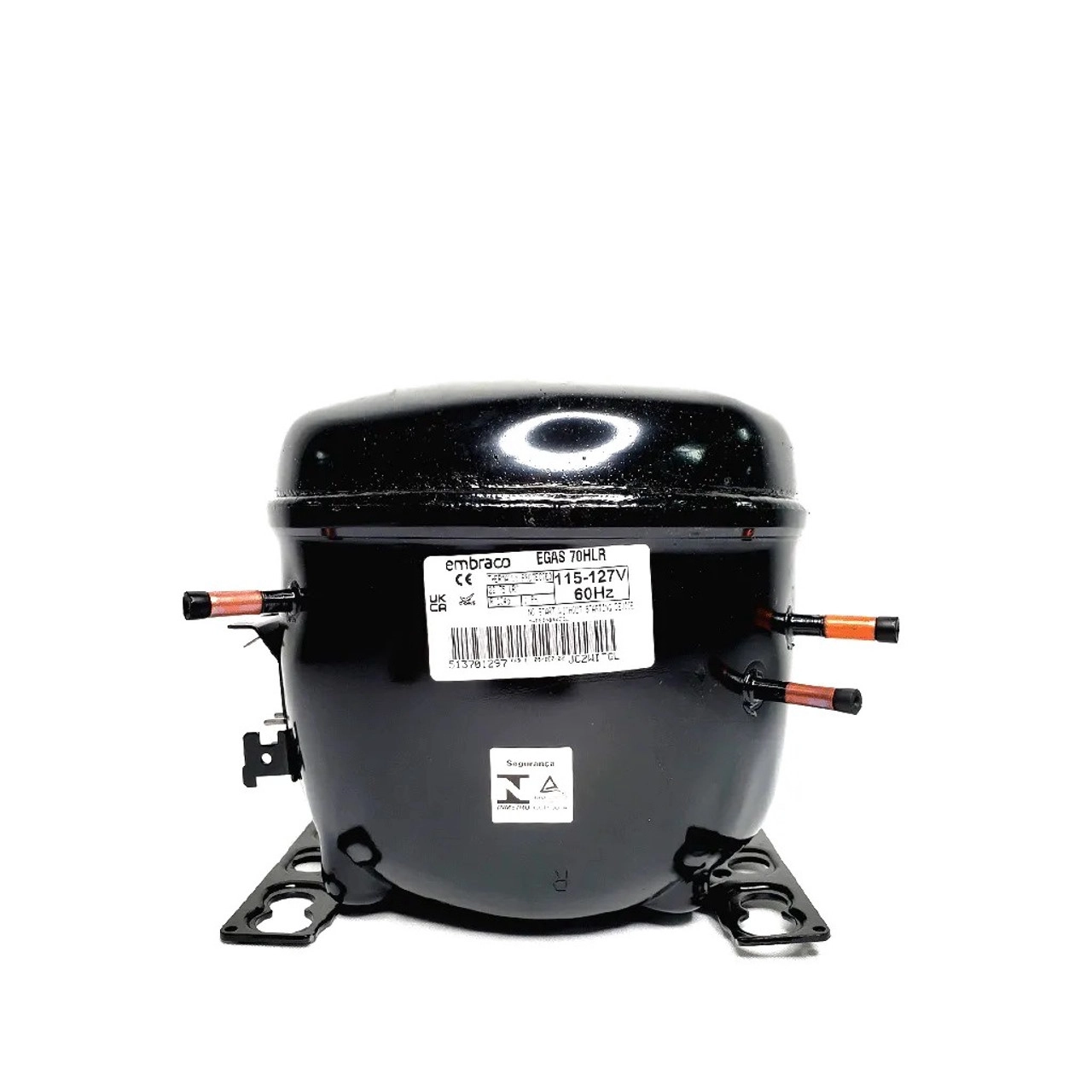 کمپرسور امبراکو گاز R134 قدرت 1.5 مدل EGAS 70 HRL